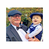 Poe & Company Garrison Flat Cap in Raven Tweed Flat Cap by Poe & Company Limited | Poe and Company Limited, LLC®