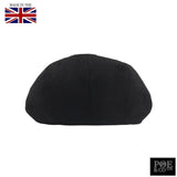 Poe & Company Garrison Flat Cap in Raven Tweed - Poe and Company Limited - Flat Cap - Flat Cap