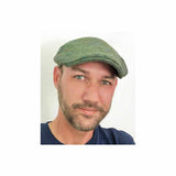 Poe & Company Garrison Flat Cap in Warren Tweed Flat Cap by Poe & Company Limited | Poe and Company Limited, LLC®
