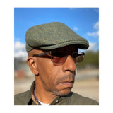 Poe & Company Garrison Flat Cap in Warren Tweed Flat Cap by Poe & Company Limited | Poe and Company Limited, LLC®
