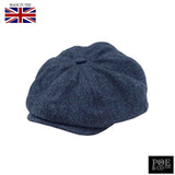 Poe & Company Shelby Flat Cap in Burgoyne Tweed - Poe and Company Limited - Flat Cap - Flat Cap
