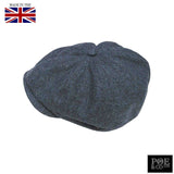 Poe & Company Shelby Flat Cap in Burgoyne Tweed - Poe and Company Limited - Flat Cap - Flat Cap