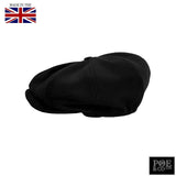 Poe & Company Shelby Flat Cap in Raven Tweed - Poe and Company Limited - Flat Cap - Flat Cap