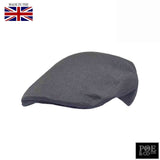 Poe & Company Tarquin Flat Cap in Atlantic Linen - Poe and Company Limited - Flat Cap - Flat Cap