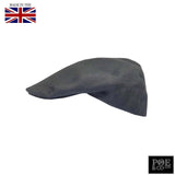 Poe & Company Tarquin Flat Cap in Atlantic Linen - Poe and Company Limited - Flat Cap - Flat Cap