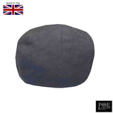 Poe & Company Tarquin Flat Cap in Atlantic Linen - Poe and Company Limited - Flat Cap - Flat Cap