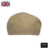 Poe & Company Tarquin Flat Cap in Sands Linen - Poe and Company Limited - Flat Cap - Flat Cap