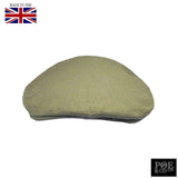 Poe & Company Tarquin Flat Cap in Stark Linen - Poe and Company Limited - Flat Cap - Flat Cap