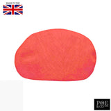 Poe & Company Tarquin Flat Cap in Valencia Linen Flat Cap by Poe & Company Limited | Poe and Company Limited, LLC®