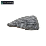 Tom Franks™ Synthetic Poly-Blend Flat Caps Hats by Poe and Company Limited | Poe and Company Limited, LLC®