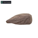Tom Franks™ Synthetic Poly-Blend Flat Caps Hats by Poe and Company Limited | Poe and Company Limited, LLC®