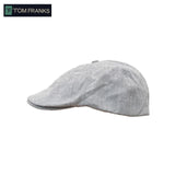 Tom Franks™ Synthetic Poly-Blend Flat Caps Hats by Poe and Company Limited | Poe and Company Limited, LLC®