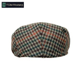 Tom Franks™ Synthetic Poly-Blend Flat Caps Hats by Poe and Company Limited | Poe and Company Limited, LLC®