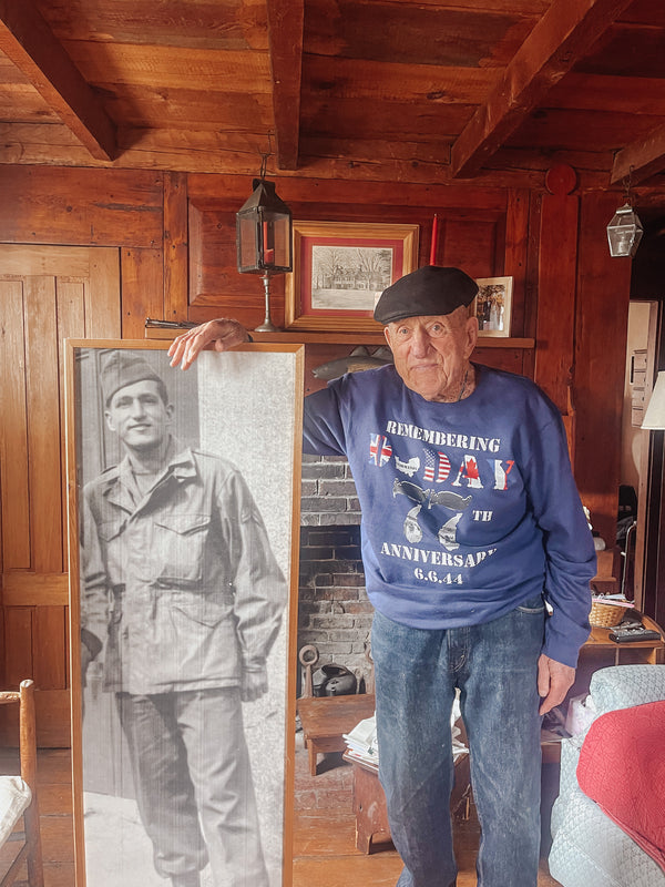 WWII Veteran Robert "Boots" Chouinard on a trip of a lifetime!
