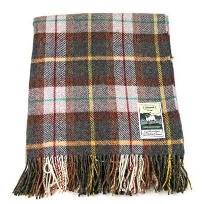 100% British Wool Fashion Blanket - Farmers Fields - Poe and Company Limited - Blanket - Flat Cap
