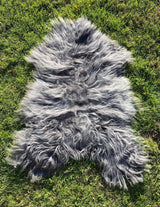 100% Natural Icelandic Longhair Sheepskin Rug Rug by Glencroft | Poe and Company Limited, LLC®