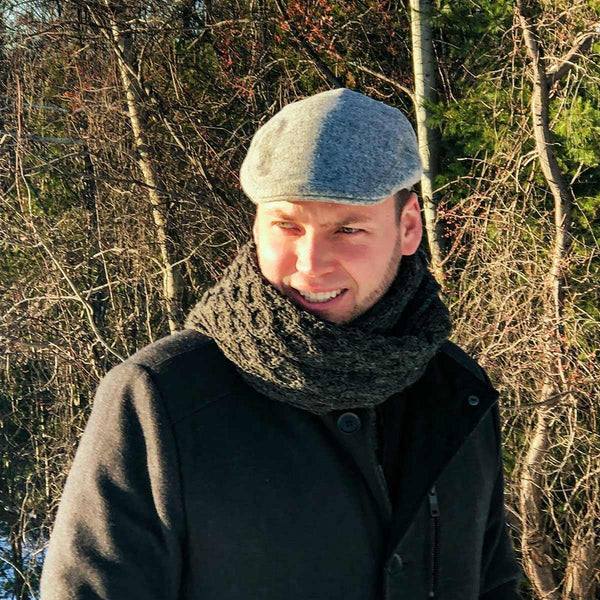 Aran Knit Scarves - Poe and Company Limited - Scarves - Flat Cap