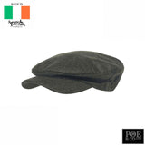 Daithi Flat Cap in Uaine Tweed by Hanna - Poe and Company Limited - Flat Cap - Flat Cap