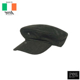 Daithi Flat Cap in Uaine Tweed by Hanna - Poe and Company Limited - Flat Cap - Flat Cap
