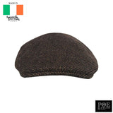 Donegal Flat Cap in Drumcliff Tweed by Hanna - Poe and Company Limited - Flat Cap - Flat Cap