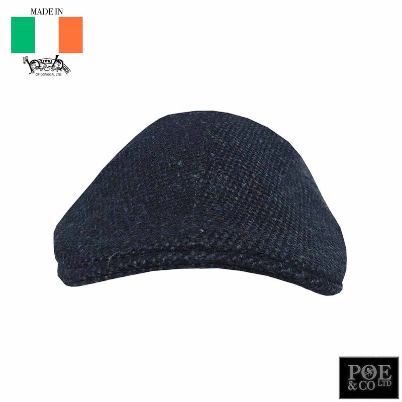 Erin Flat Cap in Donegal Bay Tweed by Hanna - Poe and Company Limited - Flat Cap - Flat Cap