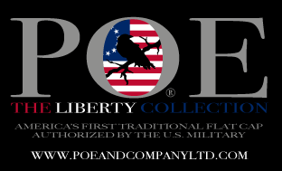 Officially Licensed U.S. Navy® 1775 Deluxe Edition Flat Cap Flat Cap by Poe & Company Limited | Poe and Company Limited, LLC®