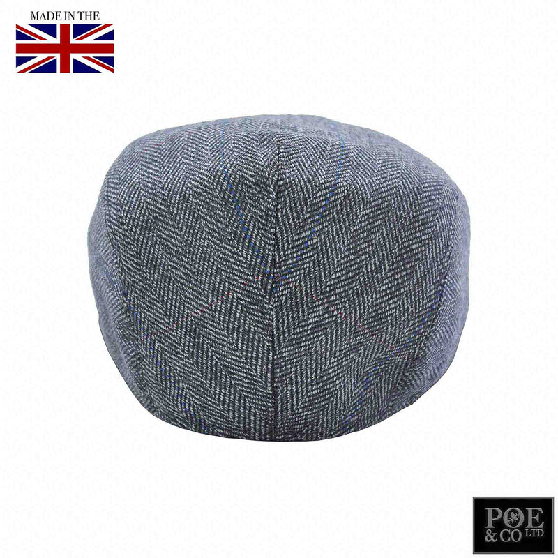 Poe & Company Castleford Flat Cap in Capitol Tweed - Poe and Company Limited - Flat Cap - Flat Cap