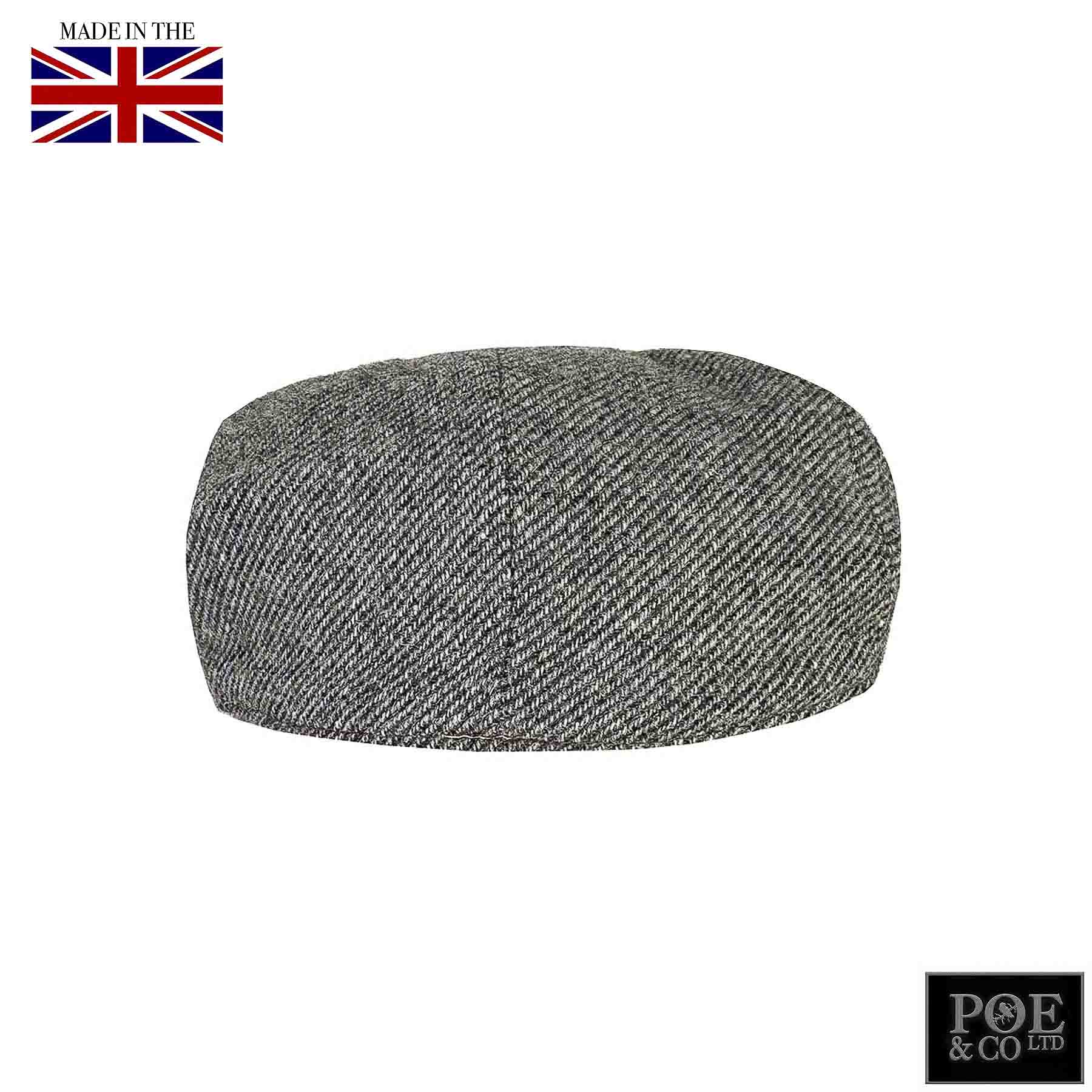 Poe & Company Londoner Flat Cap in Kings Street Tweed - Poe and Company Limited - Flat Cap - Flat Cap