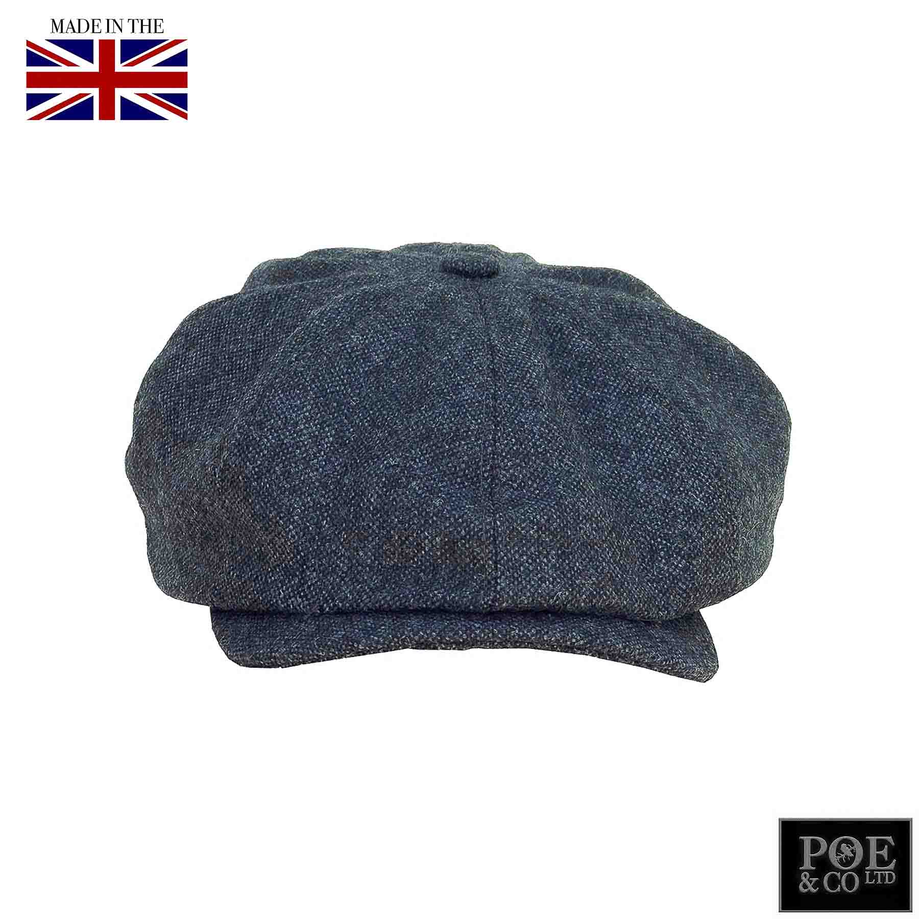 Poe & Company Shelby Flat Cap in Burgoyne Tweed - Poe and Company Limited - Flat Cap - Flat Cap