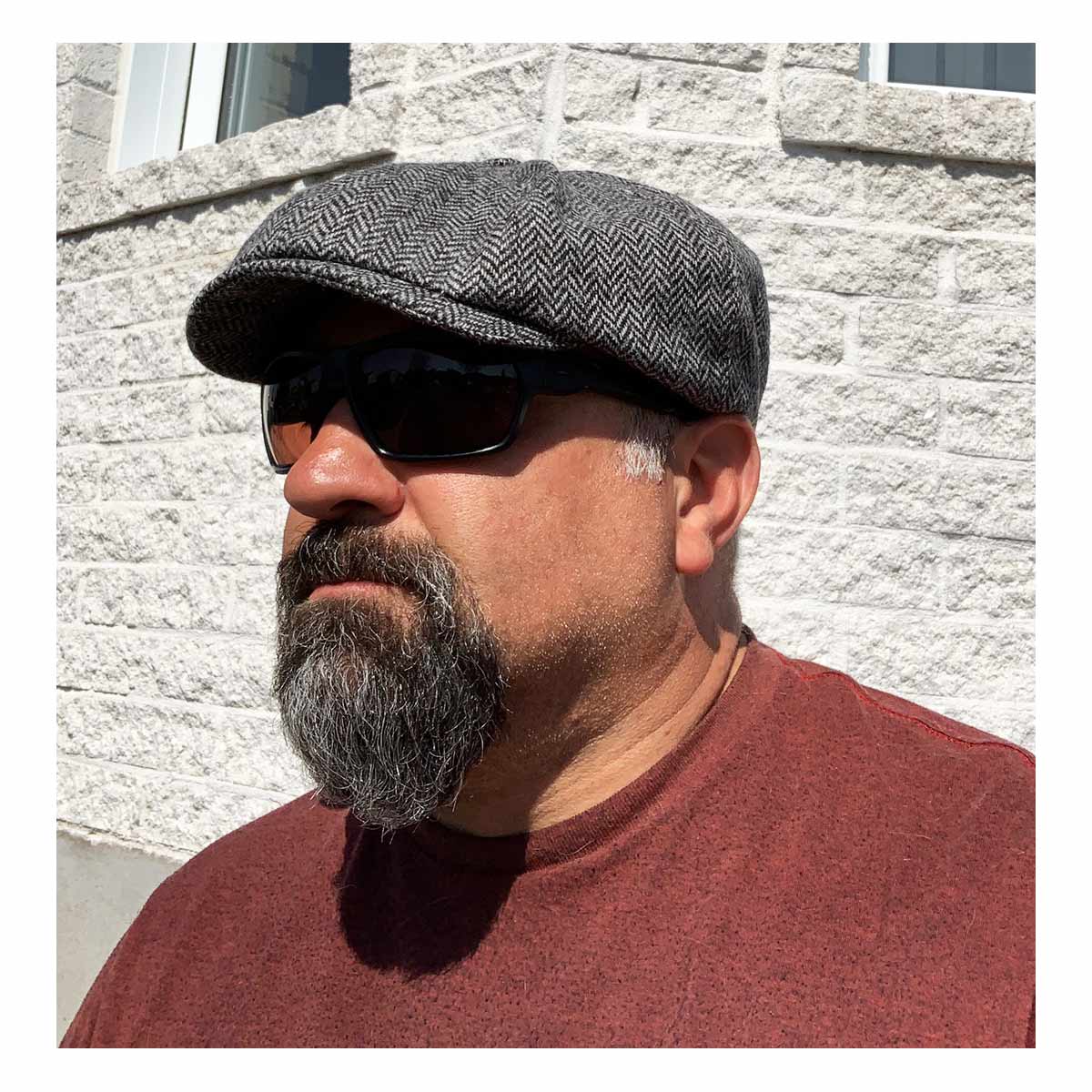 Poe & Company Shelby Flat Cap in Hamilton Tweed Flat Cap by Poe & Company Limited | Poe and Company Limited, LLC®