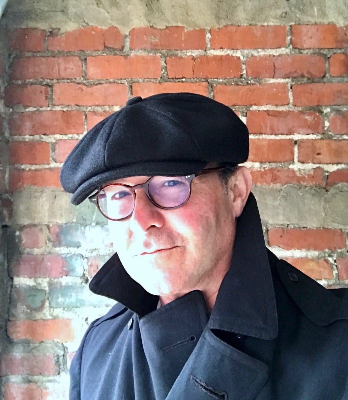 Poe & Company Shelby Flat Cap in Raven Tweed - Poe and Company Limited - Flat Cap - Flat Cap