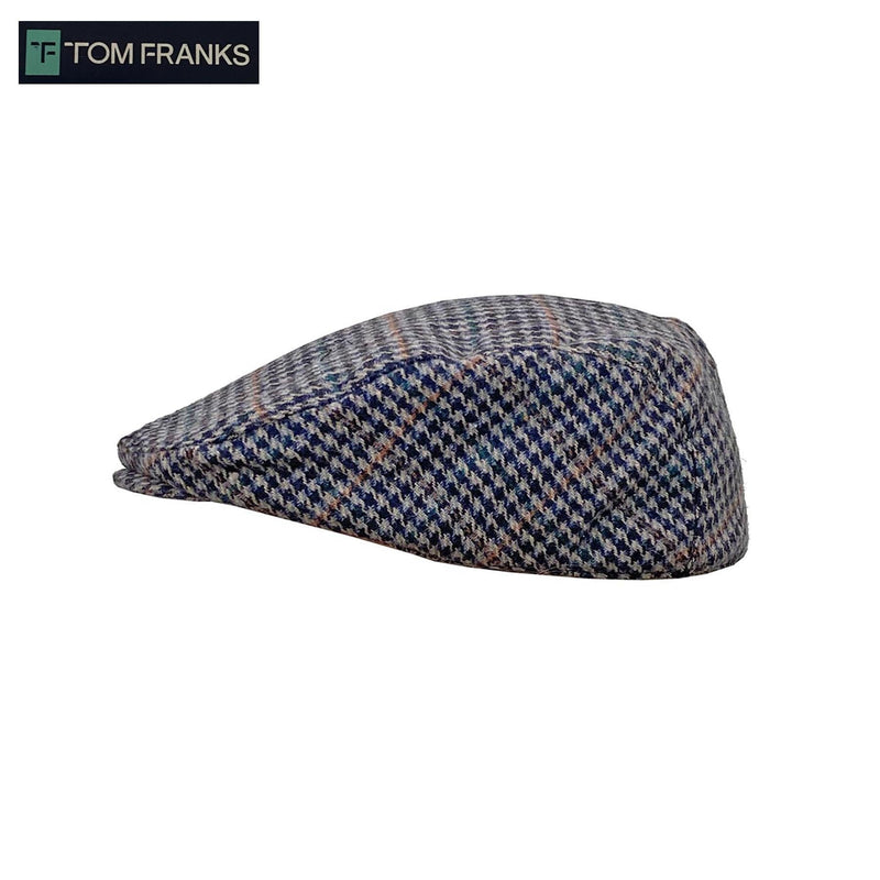 Tom Franks™ Synthetic Poly-Blend Flat Caps Hats by Poe and Company Limited | Poe and Company Limited, LLC®
