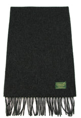 Unisex 100% Lambswool Scarves Charcoal Scarves by Glencroft | Poe and Company Limited, LLC®