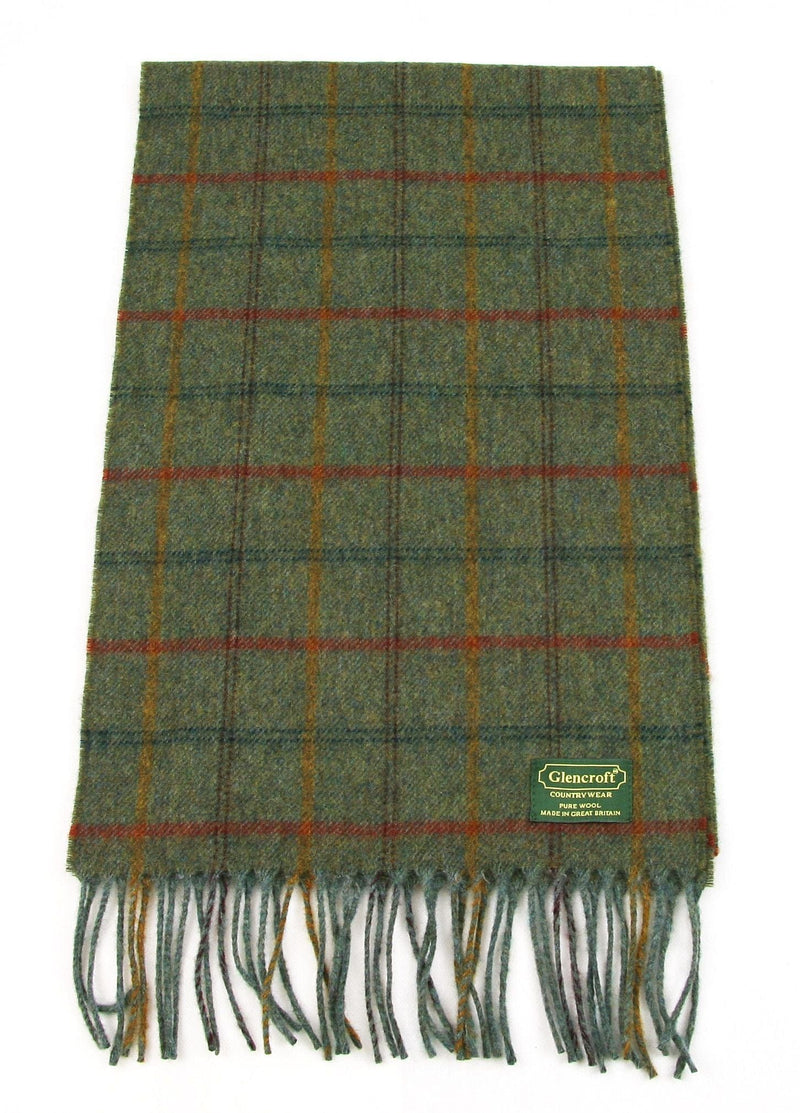 Unisex 100% Lambswool Scarves Grasmere Scarves by Glencroft | Poe and Company Limited, LLC®